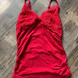 SHEIN Vibrant Red Top